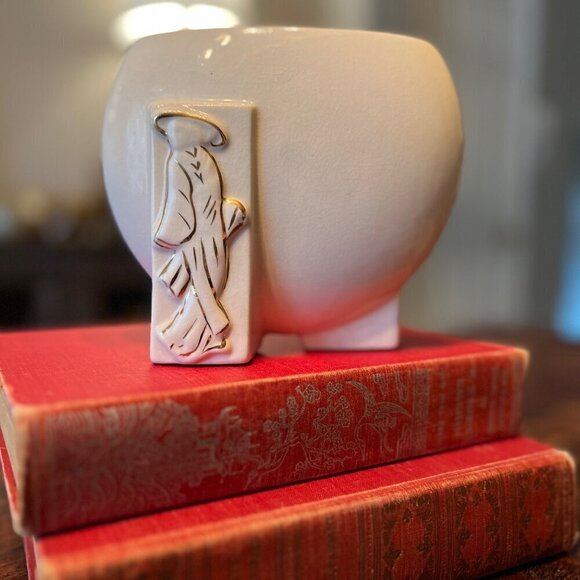 Vintage Asian Pillow Vase - Picture 10 of 11